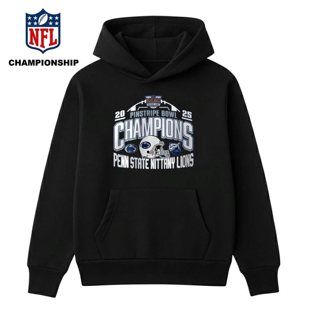 Penn State Nittany Lions 2025 Pinstripe Bowl Champions Shirt