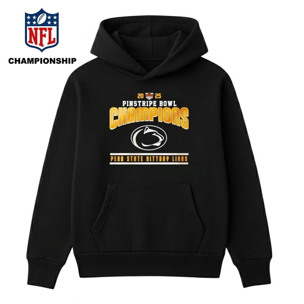 Penn State Nittany Lions Pinstripe Bowl Champions 2025 Shirt
