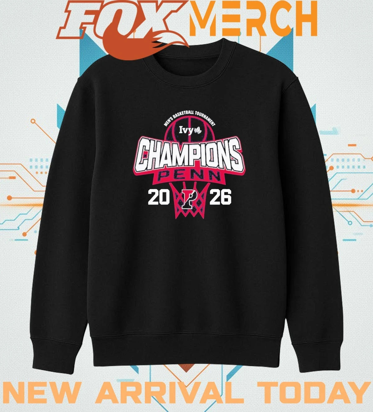 Pennsylvania Quakers 2026 Ivy League Men’s Basketball Tournament Champions shirt