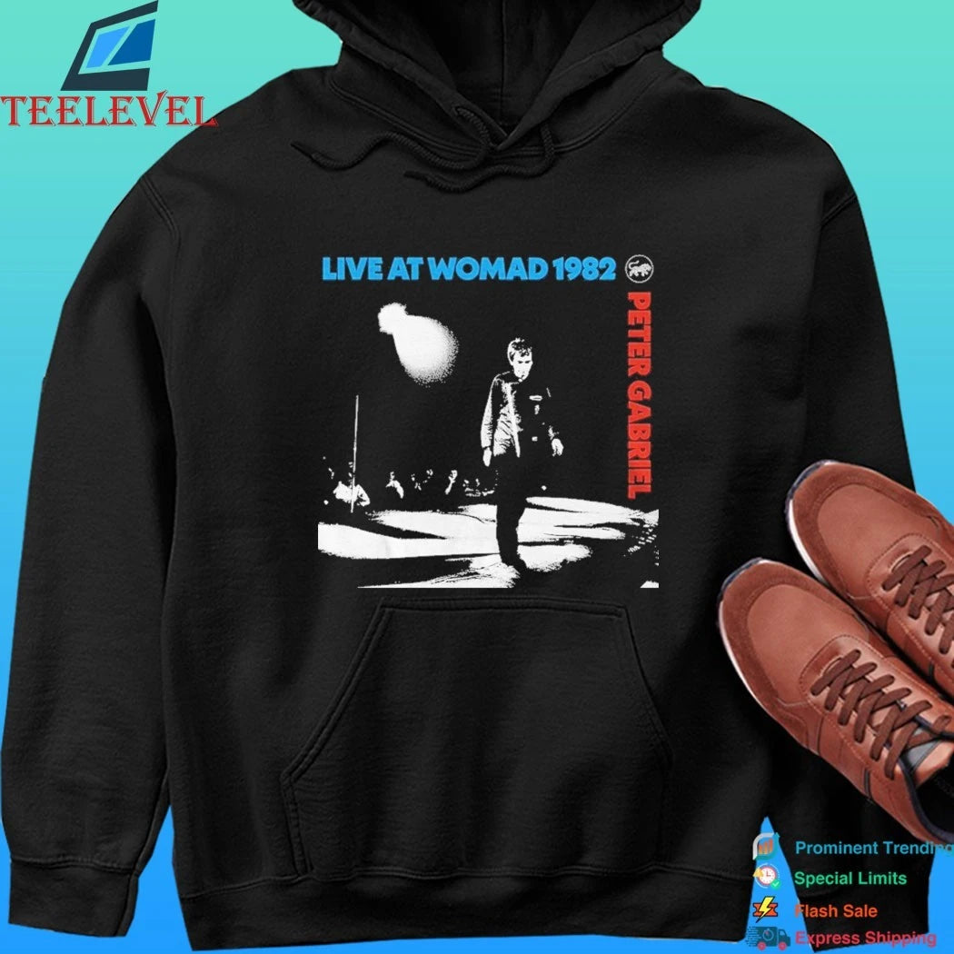 Peter Gabriel Live At Womad 1982 Shirt