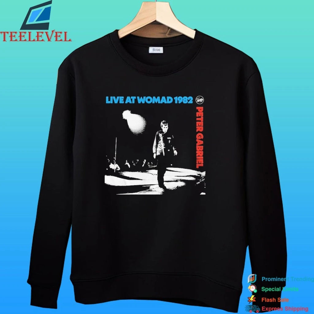 Peter Gabriel Live At Womad 1982 Shirt
