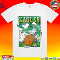 Philadelphia Eagles Sky Vintage T-shirt