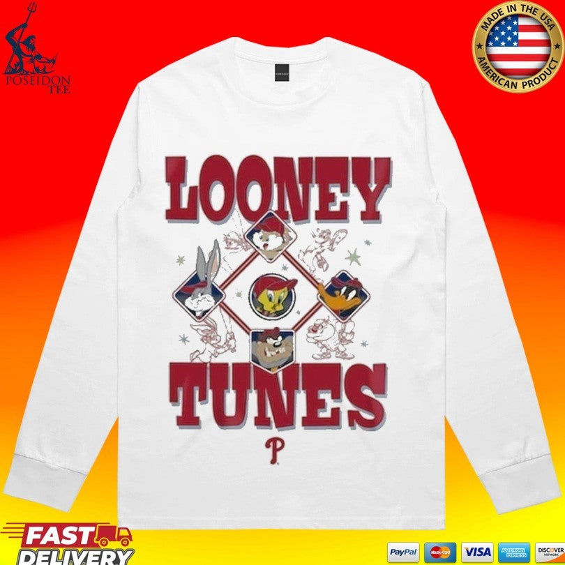 Philadelphia Phillies Looney Tunes T-shirt