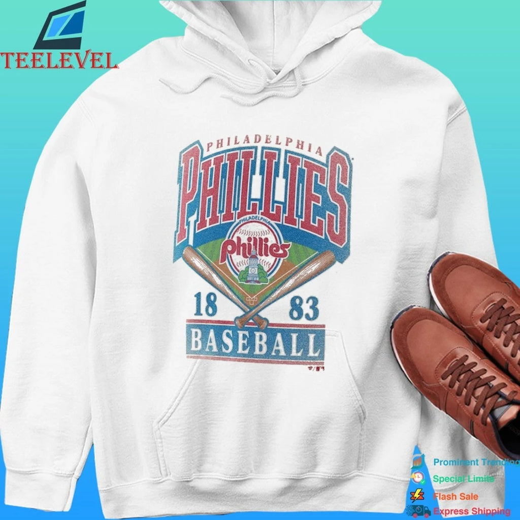 Philadelphia Phillies Profile Big &amp; Tall Screen Print Shirt