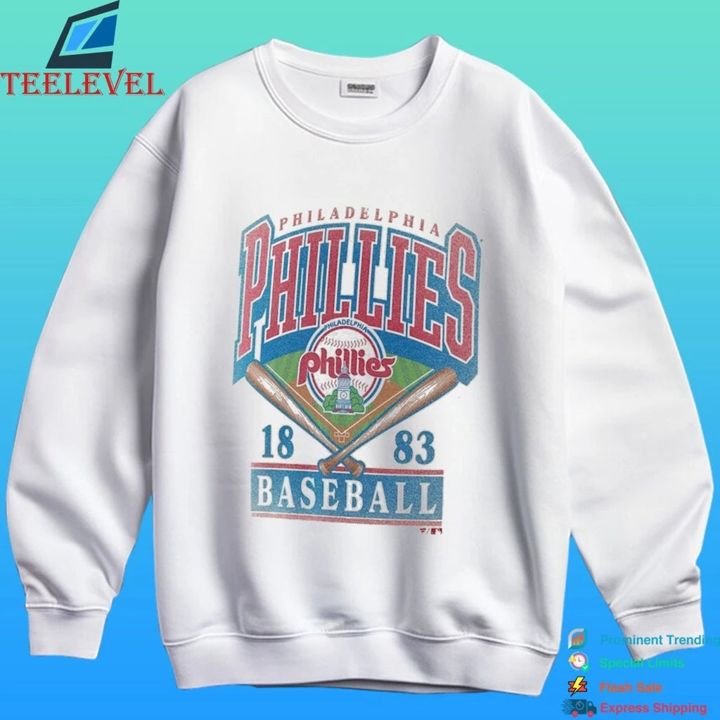 Philadelphia Phillies Profile Big &amp; Tall Screen Print Shirt