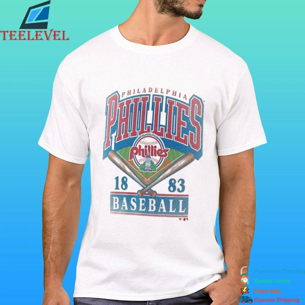 Philadelphia Phillies Profile Big &amp; Tall Screen Print Shirt