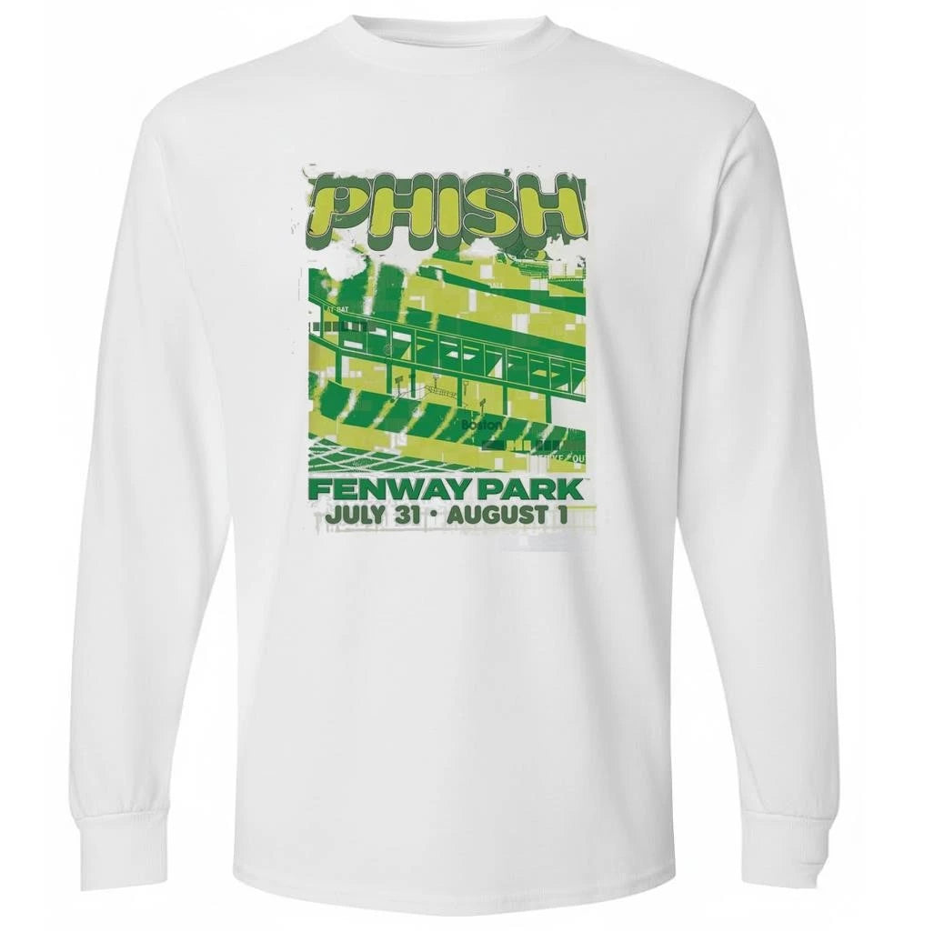 Phish Boston Massachusetts 2026 Event At Fenway Park From July 31 To August 1 2026 Shirt