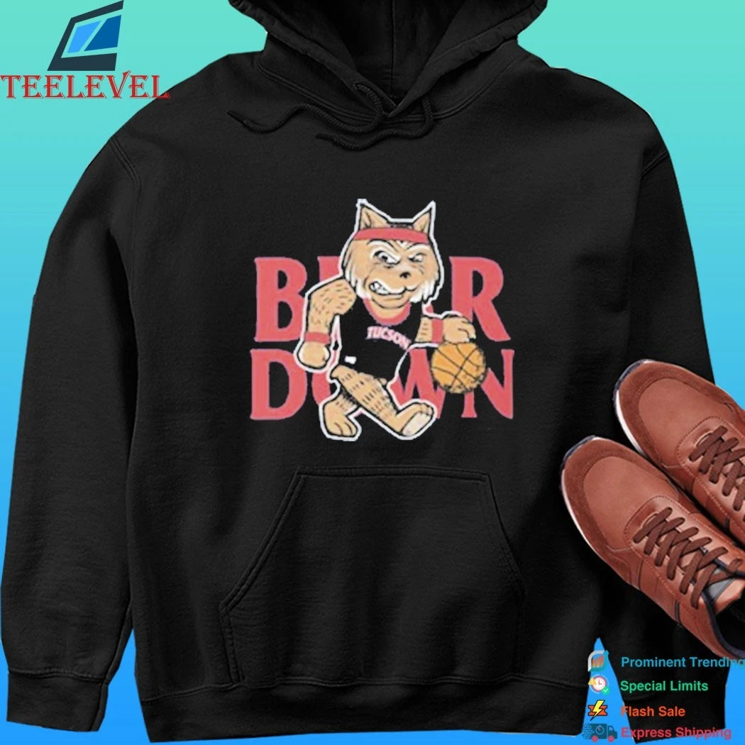 Phnx Bear Down Arizona Wildcats Basketball Shirt