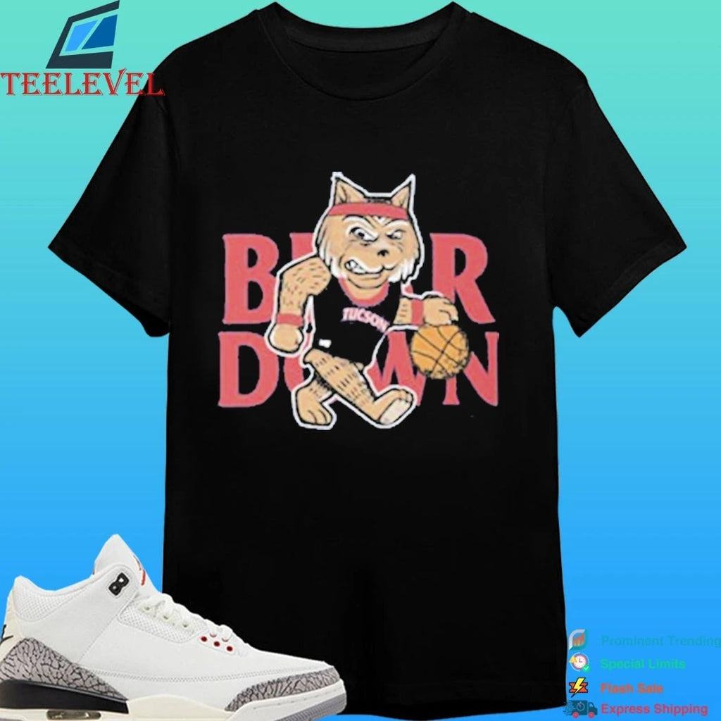 Phnx Bear Down Arizona Wildcats Basketball Shirt
