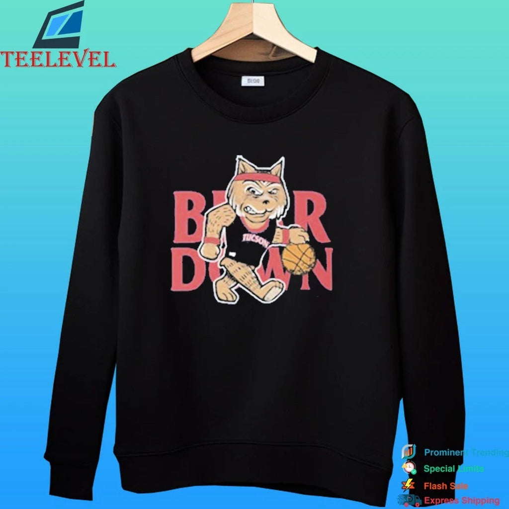 Phnx Bear Down Arizona Wildcats Basketball Shirt