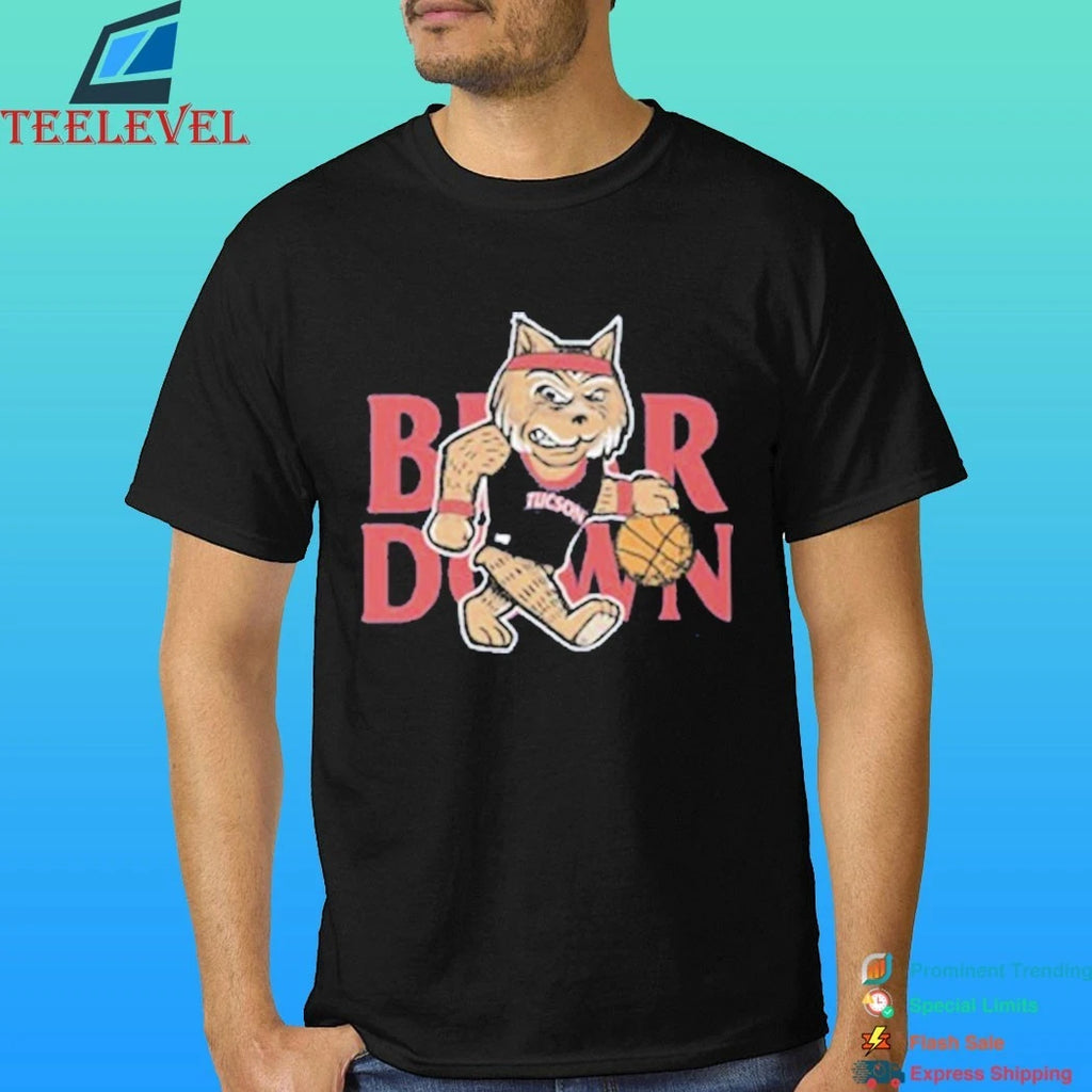 Phnx Bear Down Arizona Wildcats Basketball Shirt