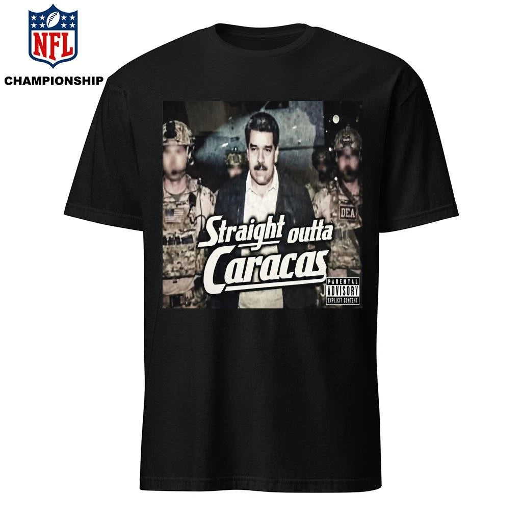 Photo Of Us Military Capture President Of Venezuela Maduro Straight Outta Caracas Poster Shirt