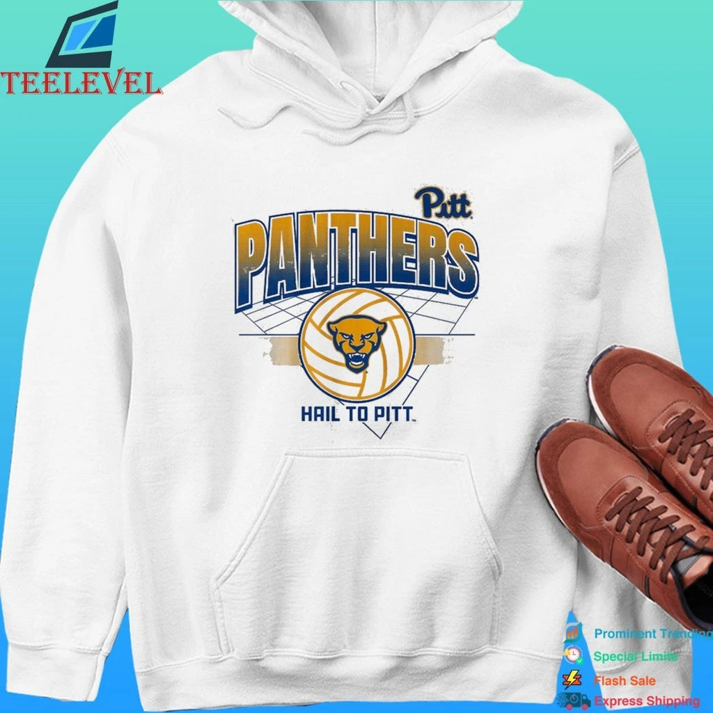 Pitt Panthers Hail To Pitt Volleyball Grid Shirt