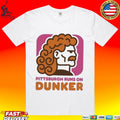 Pittsburgh Steelers Runs On Dunker Donuts T-shirt