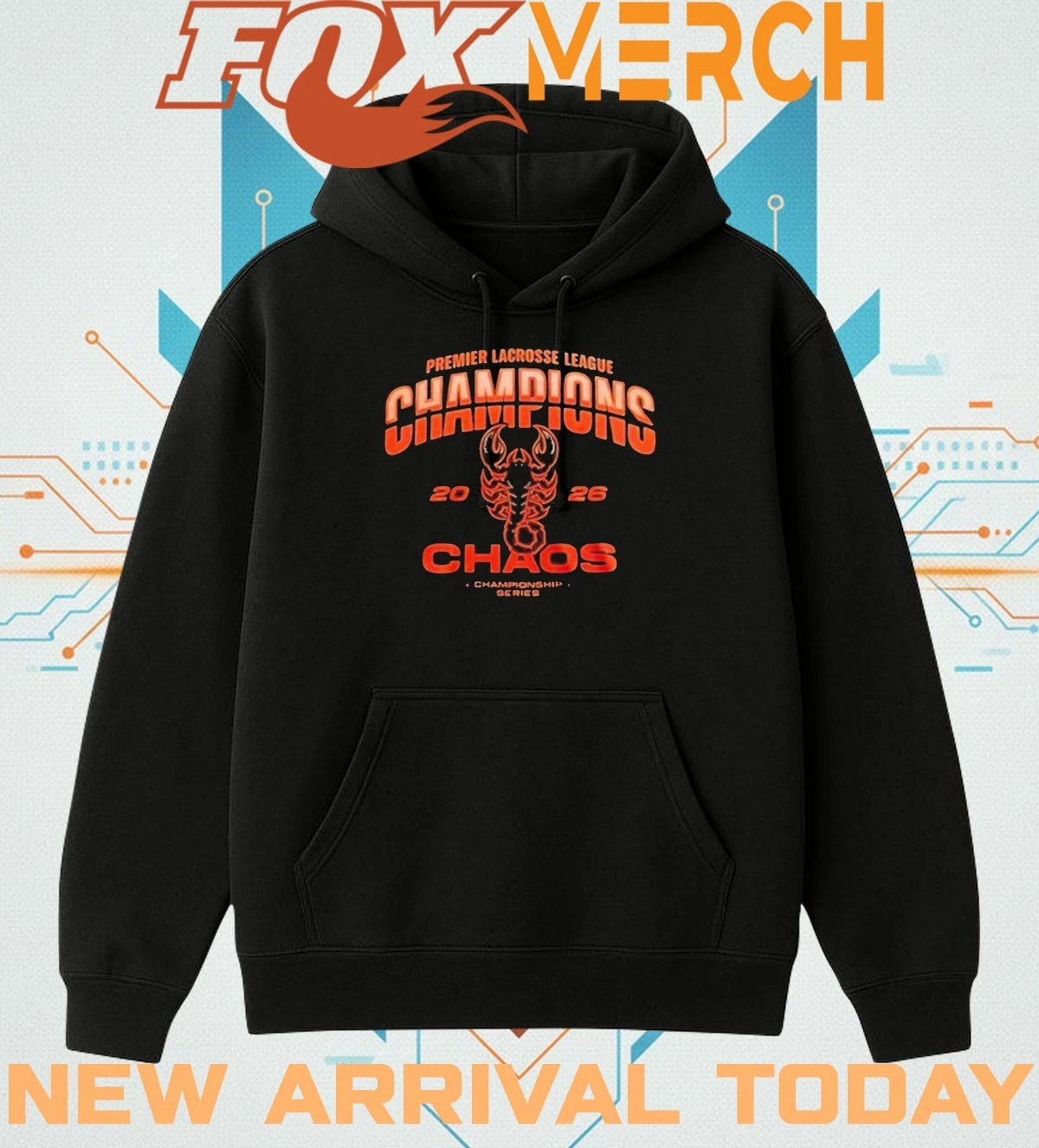 PLL Championship Series Carolina Chaos 2026 Champions t-shirt