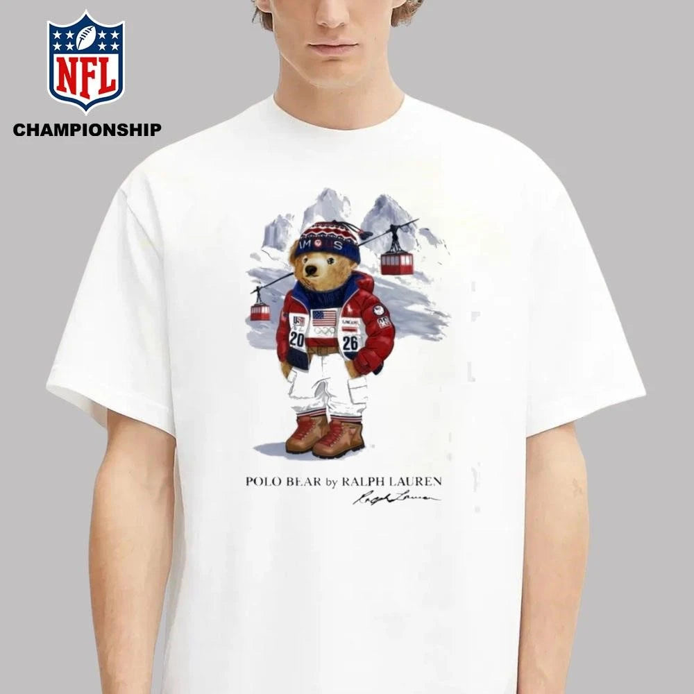 Polo Bear Ralph Lauren 2026 Winter Olympics Shirt