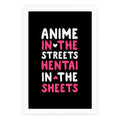 Anime In The Streets Hentai In The Sheets Poster