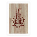 Eat The Rude Poster