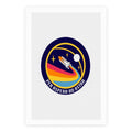 Per Aspera Ad Astra Vintage Logo Poster