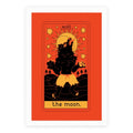 The Moon Werewolf Tarot Poster