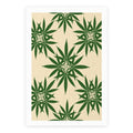 Weed Pattern Poster