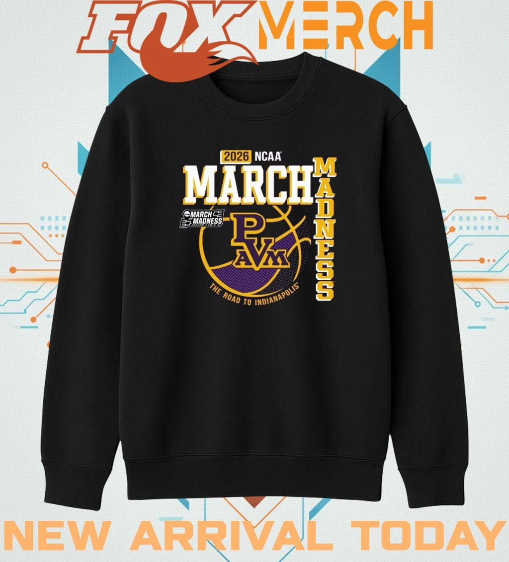 Prairie View A&amp;M University Men’s Basketball 2026 March Madness Bound t-shirt