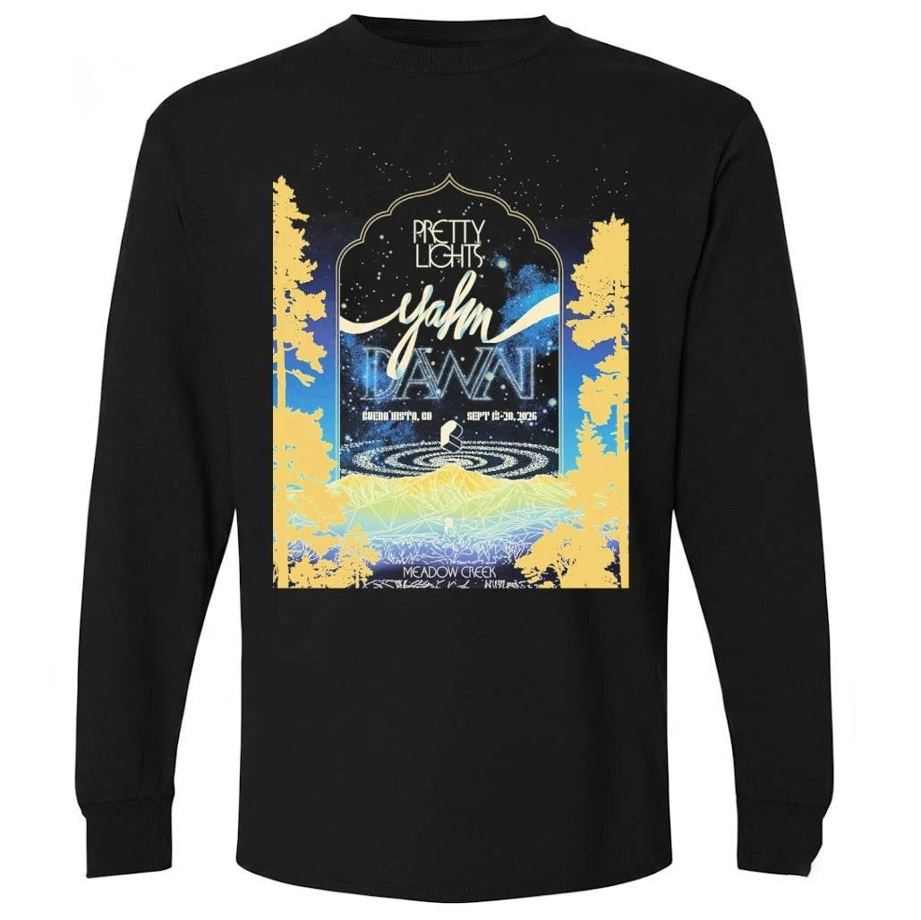Pretty Lights Yahn Dawn 2026 Buena Vista Colorado At Meadow Creek From September 18 To 20 2026 Shirt