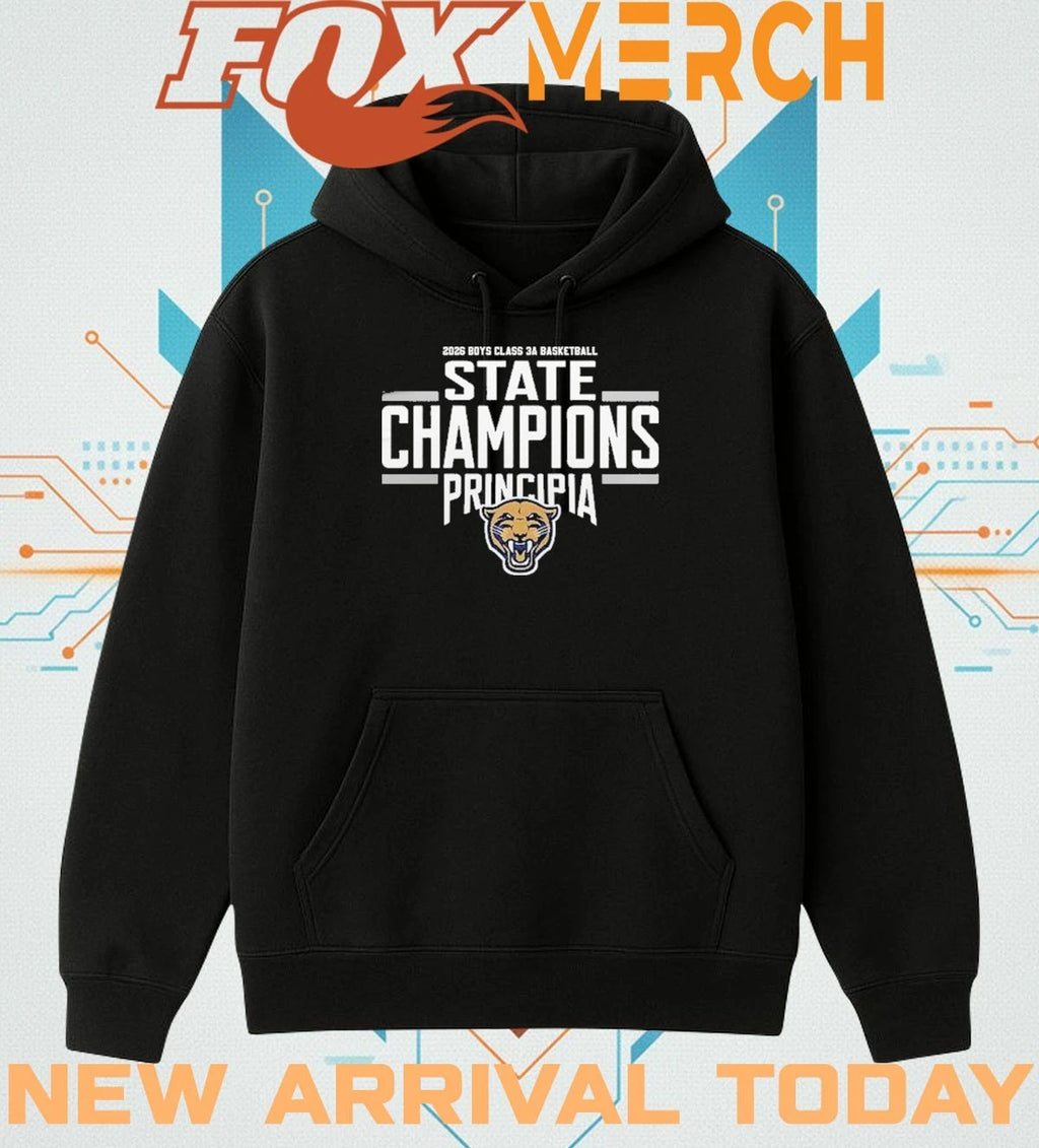 Principia Panthers Class 3 Boys State Champions 2026 t-shirt