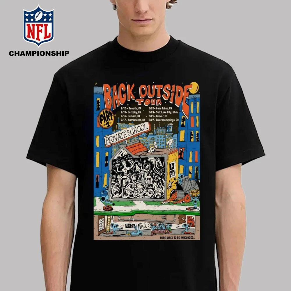 Private School Back Outside Tour 26 Poster Shirt