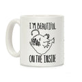 I'm Beautiful On the Inside- Anglerfish Coffee Mug