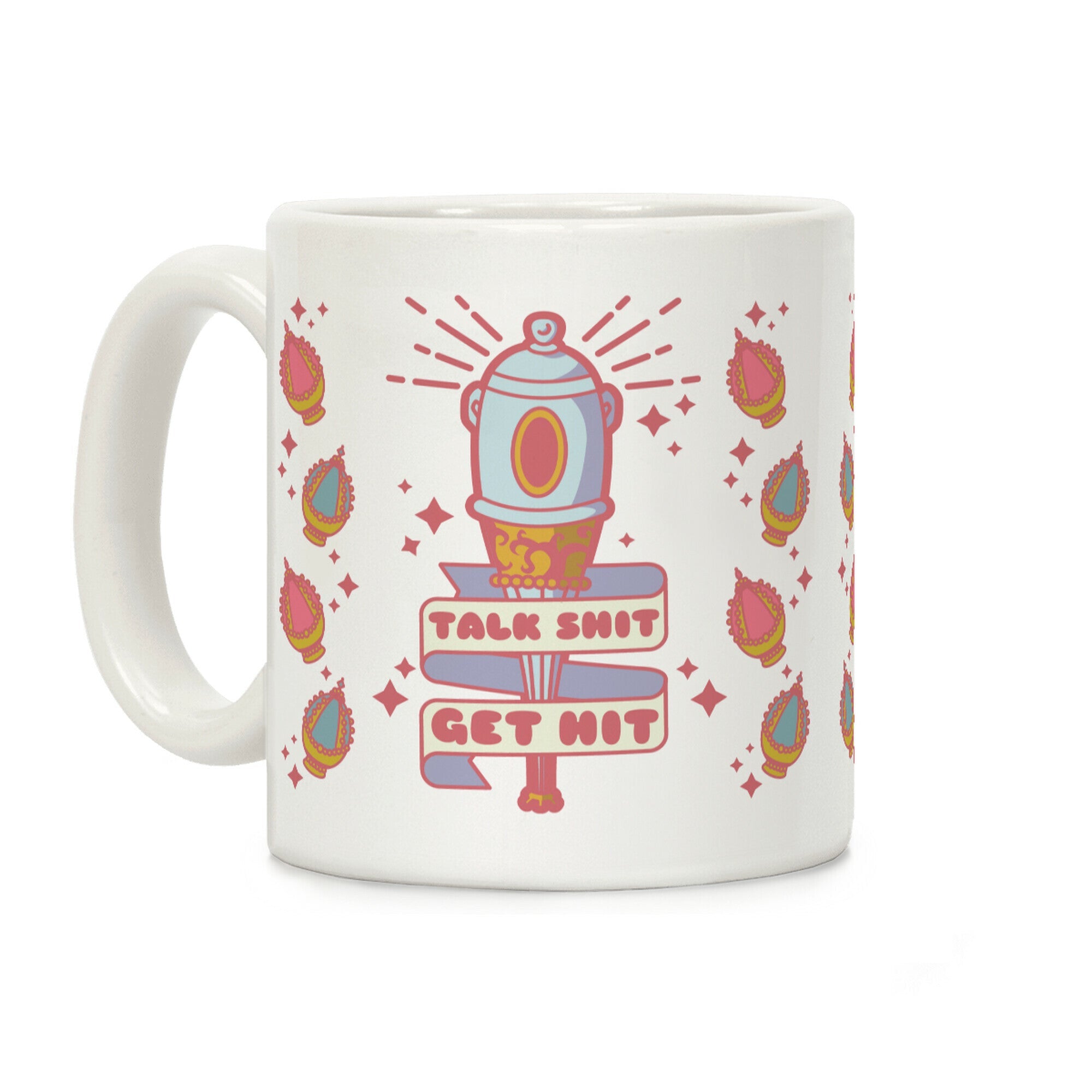 Talk Shit Get Hit Sayaka Bat Coffee Mug