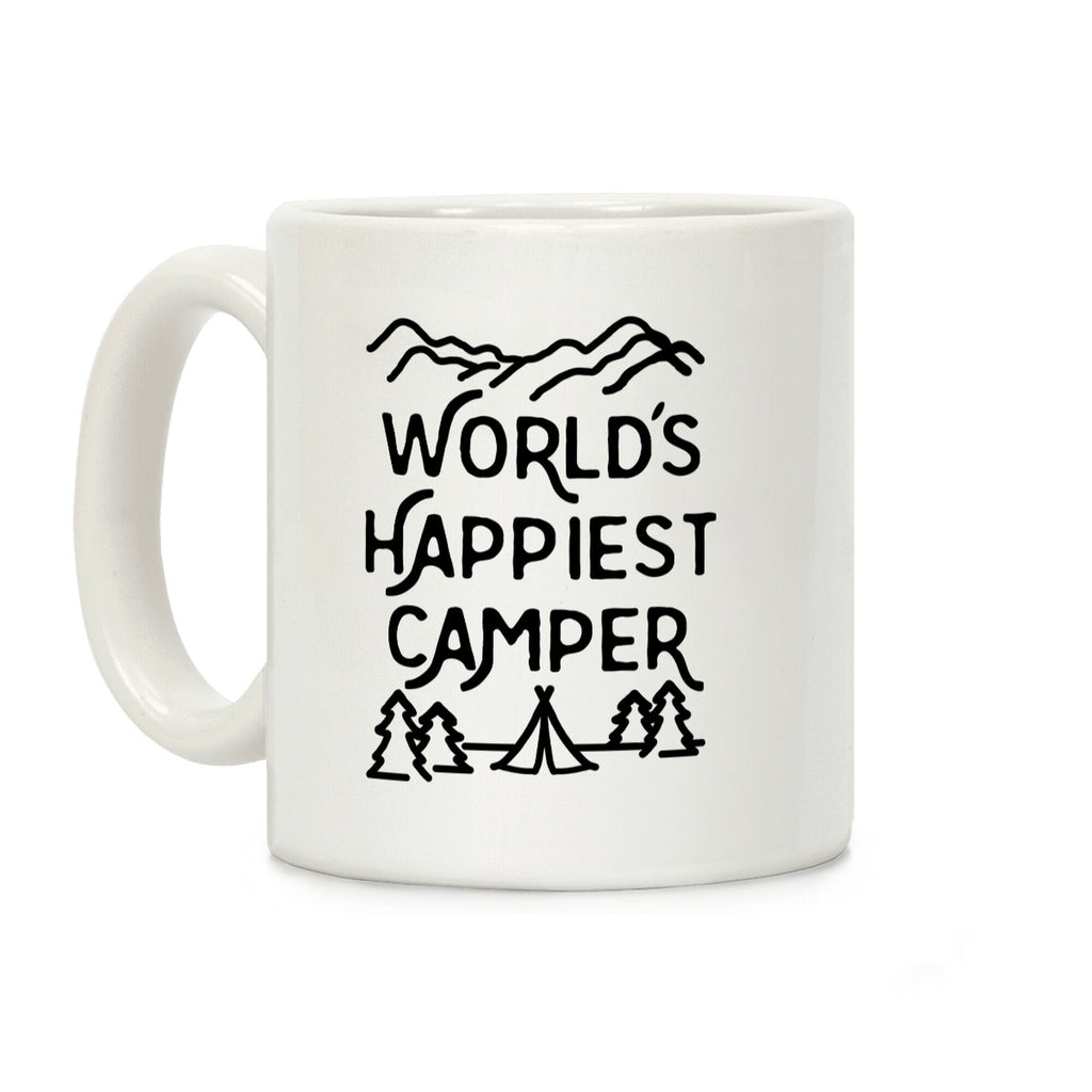 World's Happiest Camper Coffee Mug