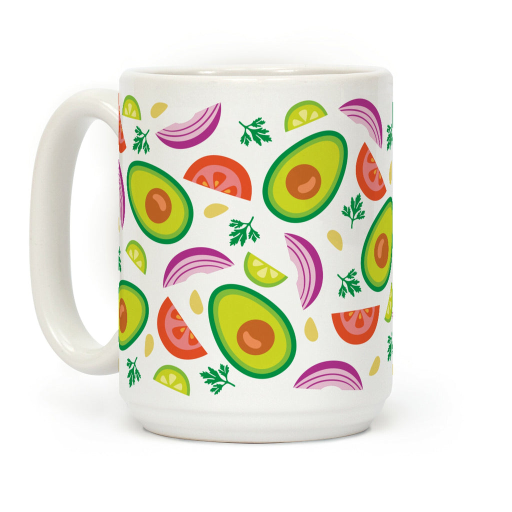 Guac Pattern Coffee Mug