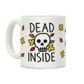 Dead Inside Autumn Skull Coffee Mug