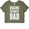 Raging Feminist Dad Graphic Baby Tee