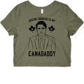 Justin Trudeau Is My Canadaddy Parody  Graphic Baby Tee