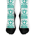 I May Not Have Super Powers but I Am a Medical Coder Socks