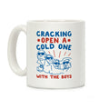 Cracking Open A Cold One With The Boys Mount Rushmore Coffee Mug