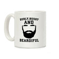 Burly Bushy and Beardiful Coffee Mug