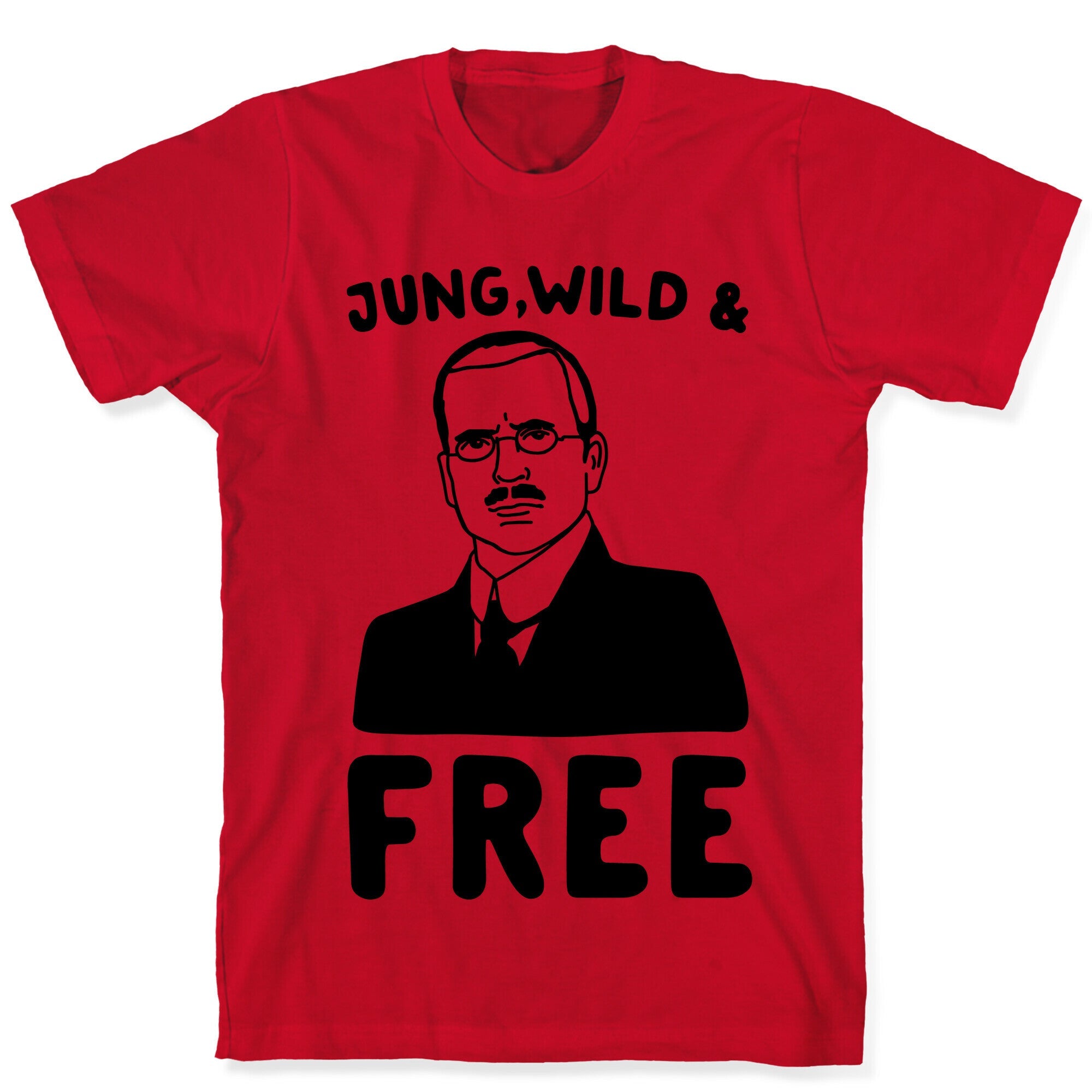 Jung Wild & Free Parody T-Shirt