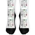 When Life Doesn't Go Right Go Knit Socks