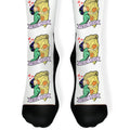 True Love Comics and Pizza Socks