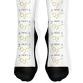 In Pursuit of Happiness (Serotonin Molecule) Socks