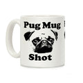 Pug Mug Shot Coffee Mug
