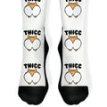 Thicc Corgi Butt Parody Socks