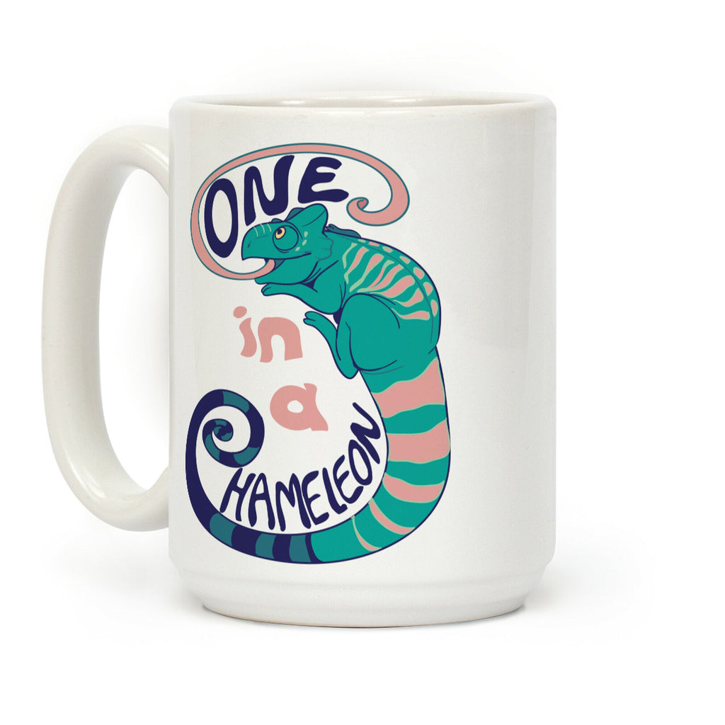 One in a Chameleon Coffee Mug