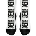 People Stress Meowt Socks