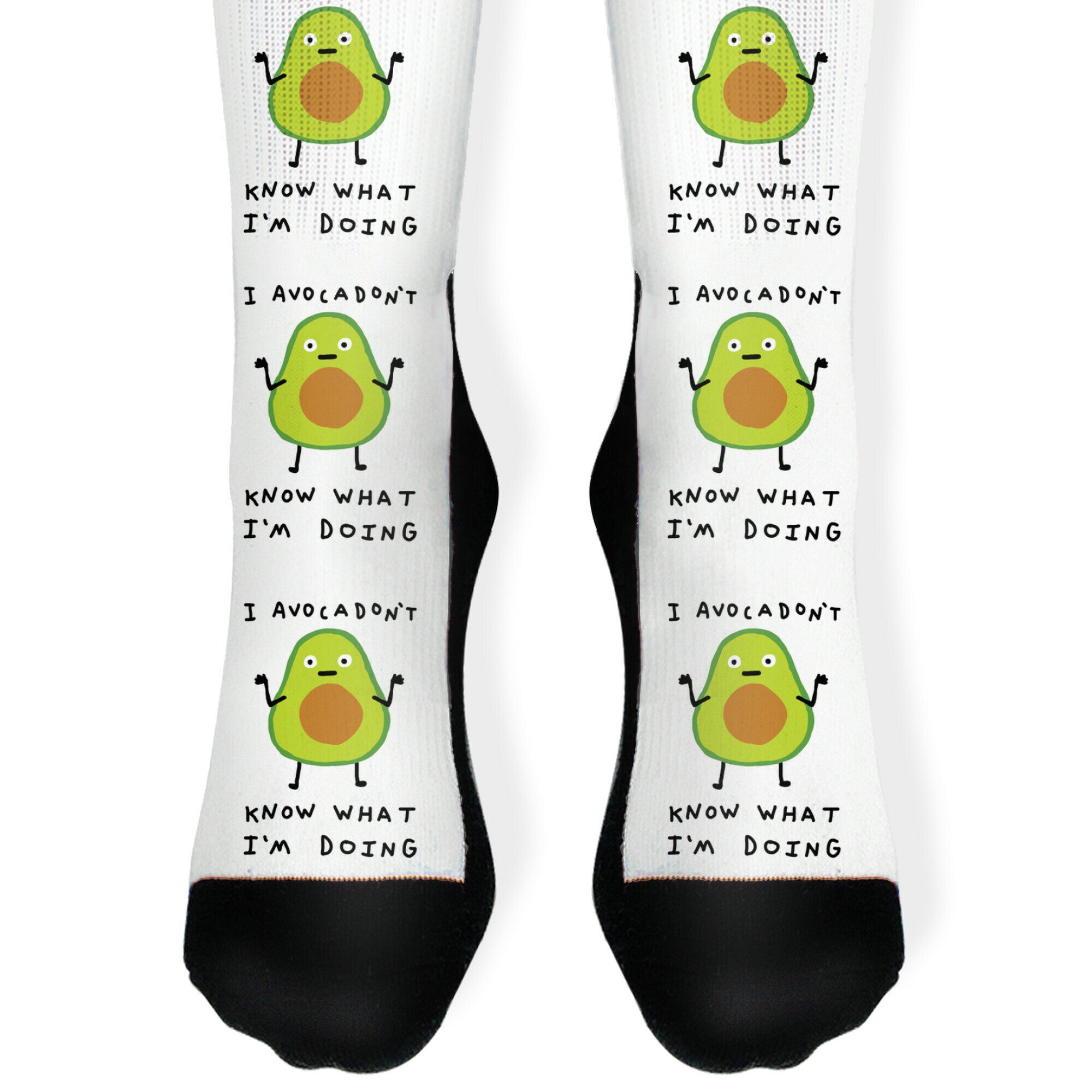 I Avocadon't Know What I'm Doing Socks