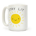 Stay Lit Sun Coffee Mug
