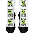 Coffee Before Humans Socks